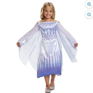 Frozen 2 Elsa Dress with Diamond Pattern size 6/6x